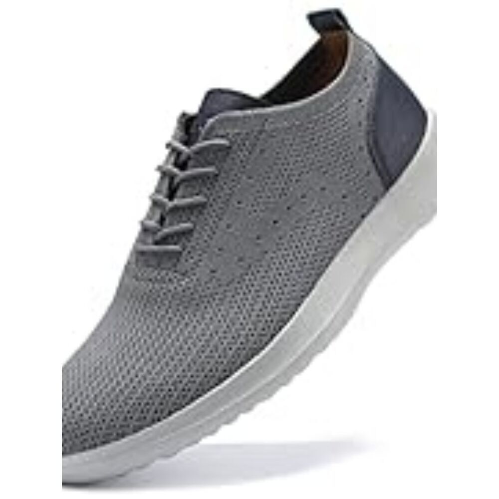 (C-4606) VILOCY Men's Casual Dress Sneakers Lace-Up Oxfords Sz 45 (12)